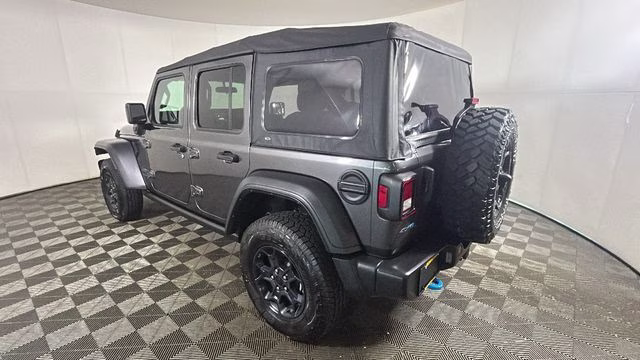 2023 Granite Crystal Metallic Clearcoat Jeep Wrangler Base 4xe 4X4 SUV