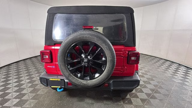 2023 Firecracker Red Clearcoat Jeep Wrangler Sahara 4xe 4X4 SUV