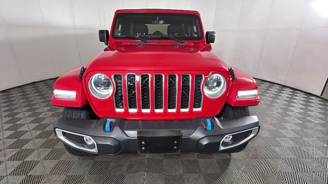 2023 Firecracker Red Clearcoat Jeep Wrangler Sahara 4xe 4X4 SUV