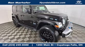 2023 Black Clearcoat Jeep Wrangler Sahara 4xe 4X4 SUV