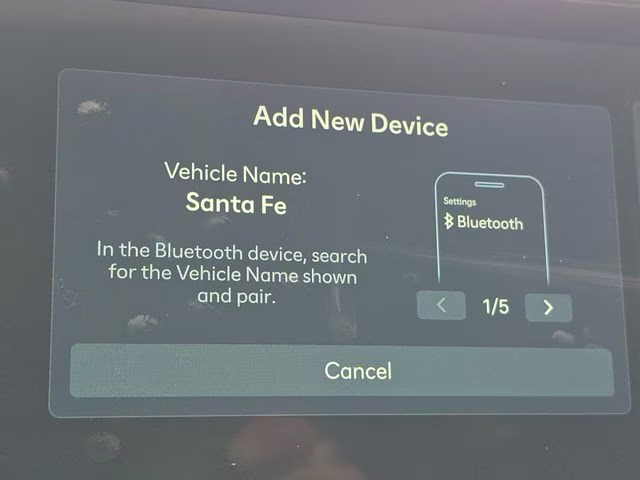 2026 Hampton Gray Hyundai Santa Fe XRT AWD SUV