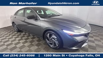 2025 Amazon Gray Hyundai Elantra Hybrid SEL Sport FWD Sedan