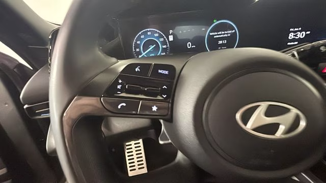 2025 Amazon Gray Hyundai Elantra Hybrid SEL Sport FWD Sedan