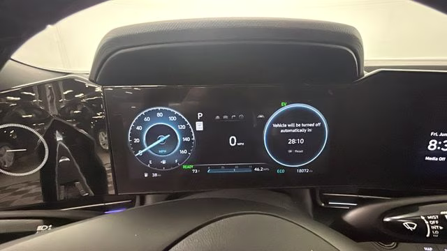 2025 Amazon Gray Hyundai Elantra Hybrid SEL Sport FWD Sedan