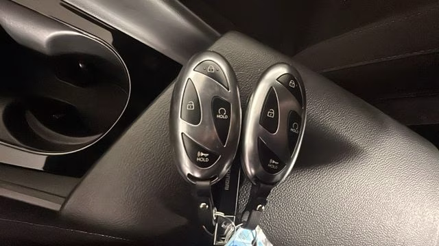 2025 Amazon Gray Hyundai Elantra Hybrid SEL Sport FWD Sedan
