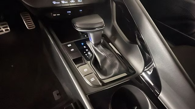 2025 Amazon Gray Hyundai Elantra Hybrid SEL Sport FWD Sedan