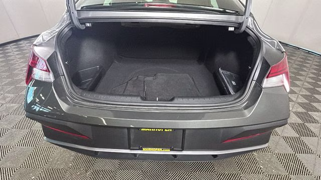 2025 Amazon Gray Hyundai Elantra Hybrid SEL Sport FWD Sedan