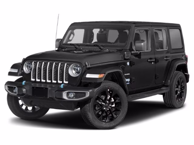 2023 Granite Crystal Metallic Clearcoat Jeep Wrangler Sahara 4xe 4X4 SUV
