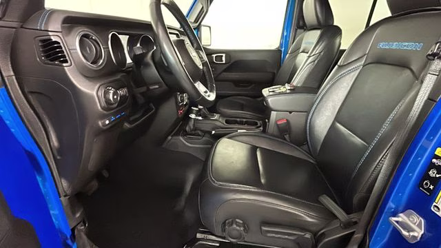 2022 Hydro Blue Pearl Coat Jeep Wrangler Unlimited Rubicon 4xe 4X4 SUV