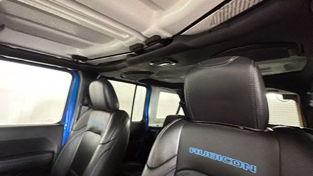 2022 Hydro Blue Pearl Coat Jeep Wrangler Unlimited Rubicon 4xe 4X4 SUV