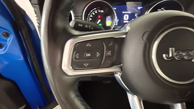 2022 Hydro Blue Pearl Coat Jeep Wrangler Unlimited Rubicon 4xe 4X4 SUV