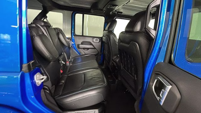 2022 Hydro Blue Pearl Coat Jeep Wrangler Unlimited Rubicon 4xe 4X4 SUV