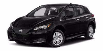 2023 Super Black/Pearl White Nissan LEAF SV Plus FWD Hatchback