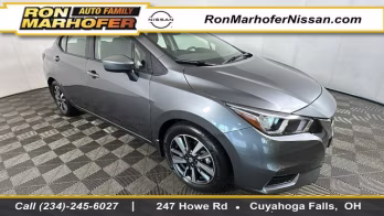 2022 Gun Metallic Nissan Versa 1.6 SV FWD Sedan