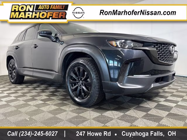 2025 Jet Black Mica Mazda CX-50 2.5 S Preferred Package AWD SUV