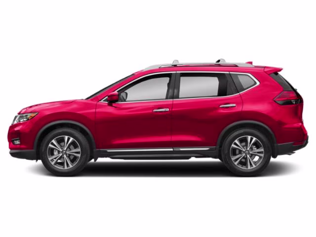 2017 Palatial Ruby Nissan Rogue SL AWD SUV
