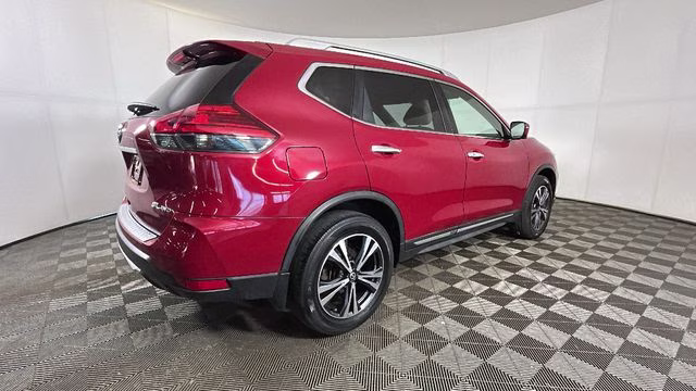 2017 Palatial Ruby Nissan Rogue SL AWD SUV