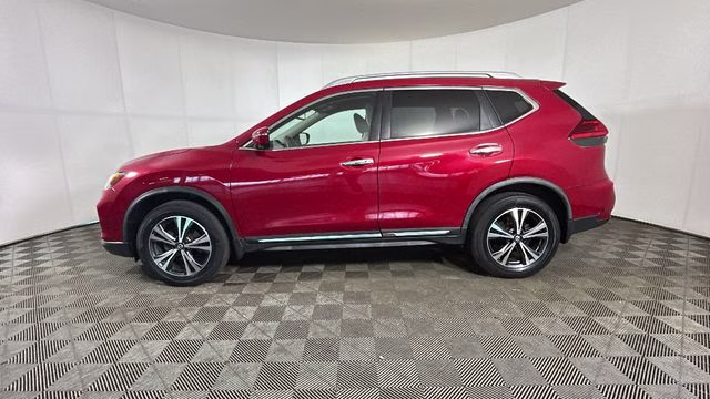 2017 Palatial Ruby Nissan Rogue SL AWD SUV