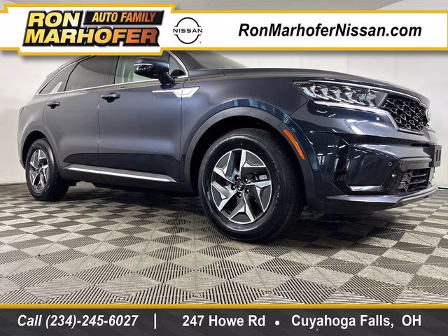 2021 Gravity Blue Kia Sorento Hybrid EX FWD SUV