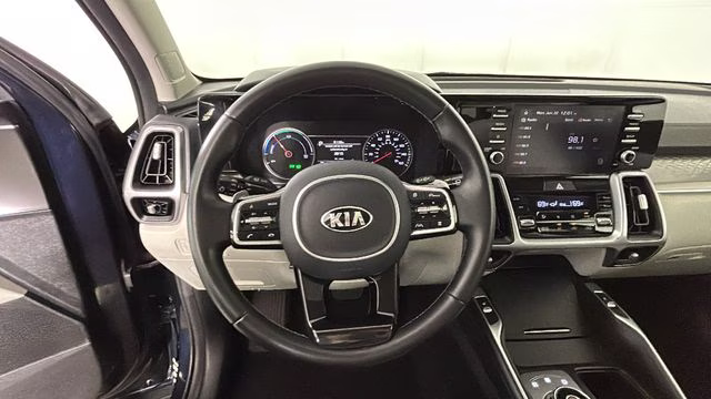 2021 Gravity Blue Kia Sorento Hybrid EX FWD SUV