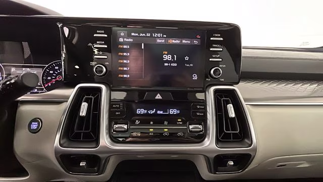 2021 Gravity Blue Kia Sorento Hybrid EX FWD SUV