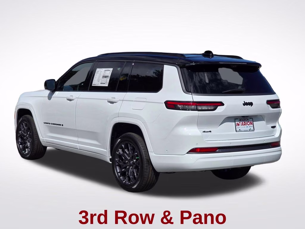 2026 Bright White Clearcoat Jeep Grand Cherokee L Summit 4X4 SUV