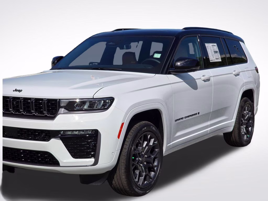 2026 Bright White Clearcoat Jeep Grand Cherokee L Summit 4X4 SUV