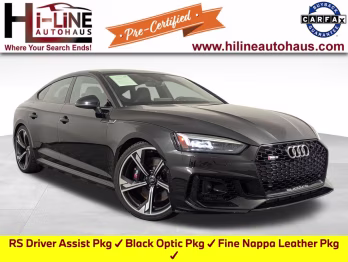 2019 Mythos Black Metallic Audi RS 5 2.9T AWD Hatchback