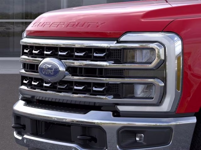 2026 Race Red Ford Super Duty F-250 SRW Lariat 4X4 Truck
