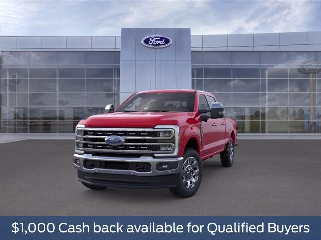 2026 Race Red Ford Super Duty F-250 SRW Lariat 4X4 Truck