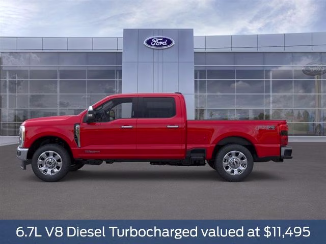 2026 Race Red Ford Super Duty F-250 SRW Lariat 4X4 Truck