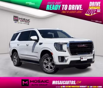 2022 Summit White GMC Yukon SLE 4X4 SUV