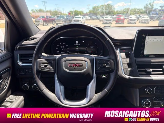 2022 Summit White GMC Yukon SLE 4X4 SUV