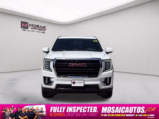 2022 Summit White GMC Yukon SLE 4X4 SUV