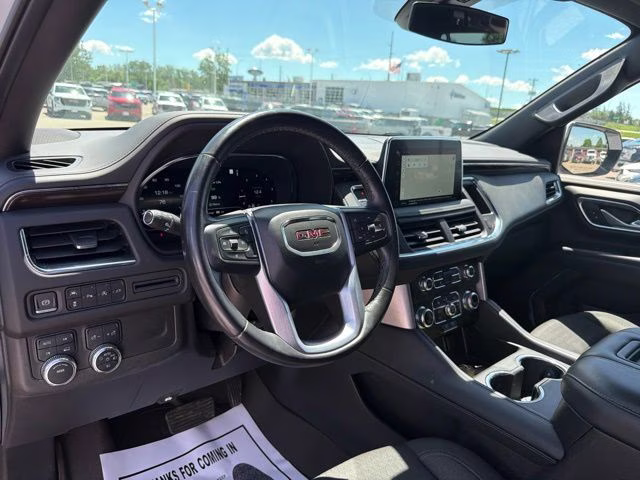 2022 Summit White GMC Yukon SLE 4X4 SUV