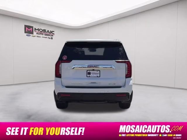 2022 Summit White GMC Yukon SLE 4X4 SUV
