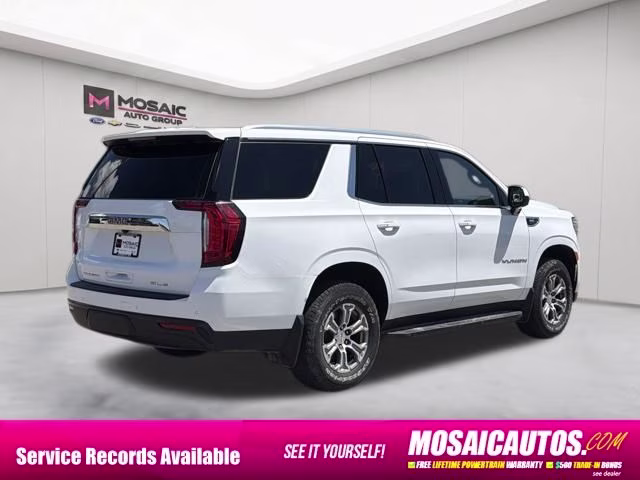 2022 Summit White GMC Yukon SLE 4X4 SUV