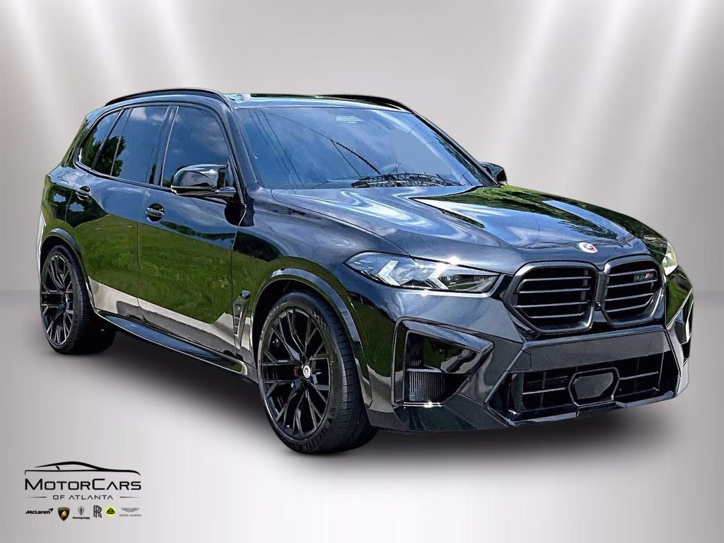 2024 Black Sapphire Metallic BMW X5 M Competition Ask about mods AWD SUV
