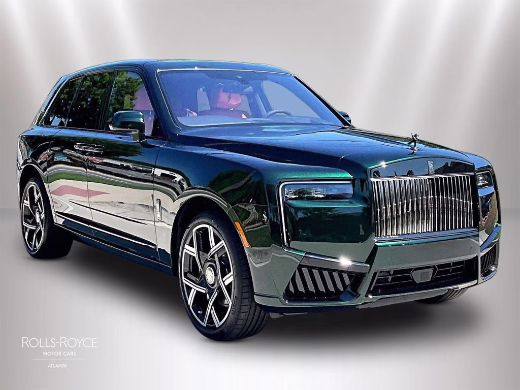 2027 Dark Emerald Rolls-Royce Cullinan Black Badge AWD SUV