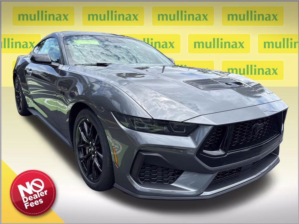 2026 Carbonized Gray Metallic Ford Mustang GT Premium RWD Coupe
