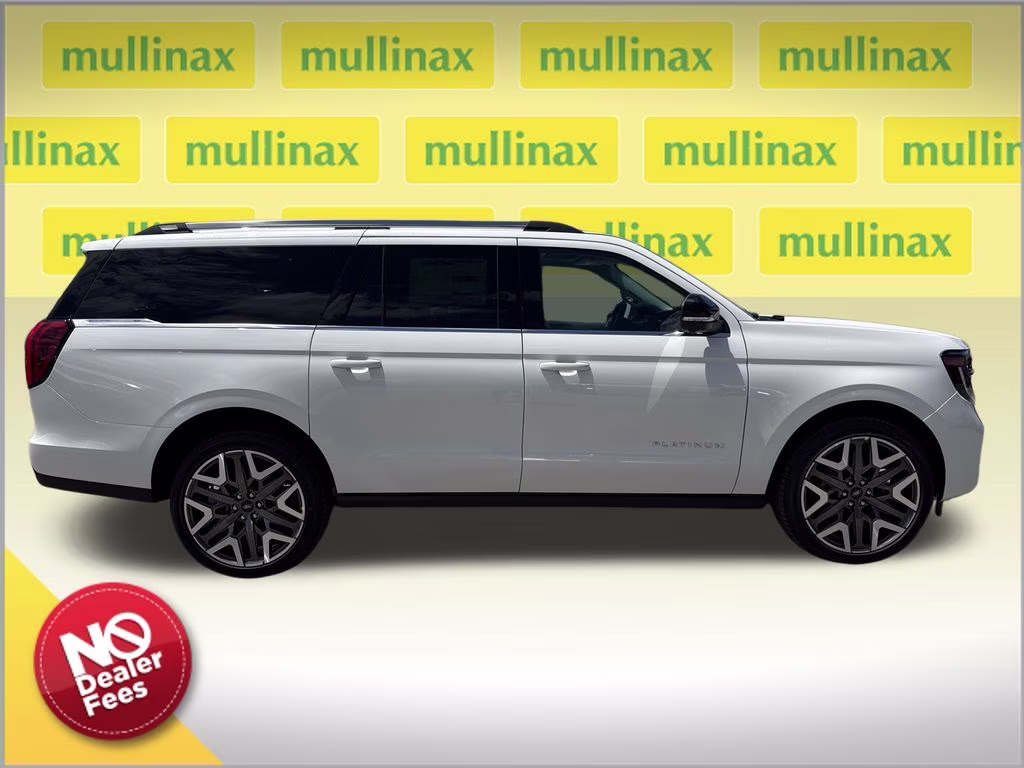 2026 Star White Metallic Tri-Coat Ford Expedition Max Platinum 4X4 SUV