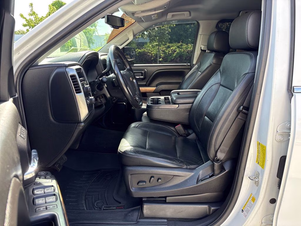 2018 Summit White Chevrolet Silverado 1500 LTZ 4X4 Truck