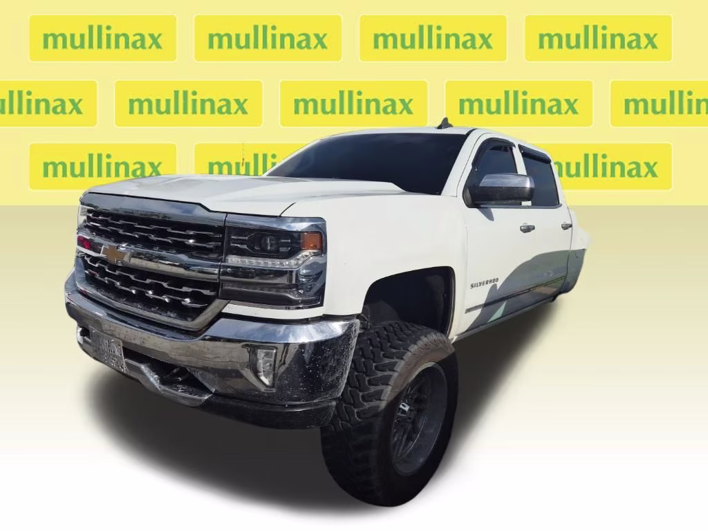 2018 Summit White Chevrolet Silverado 1500 LTZ 4X4 Truck