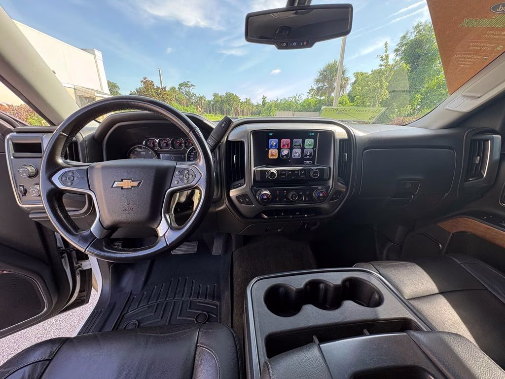 2018 Summit White Chevrolet Silverado 1500 LTZ 4X4 Truck