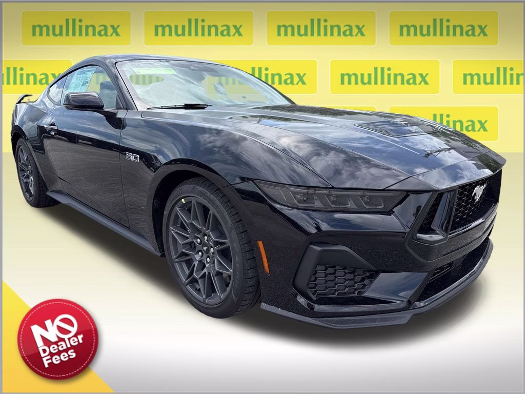 2026 Shadow Black Ford Mustang GT Premium RWD Coupe