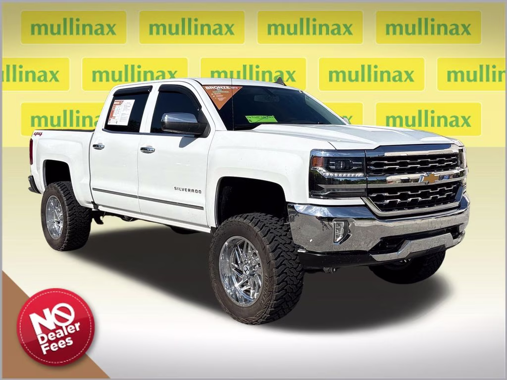 2018 Summit White Chevrolet Silverado 1500 LTZ 4X4 Truck