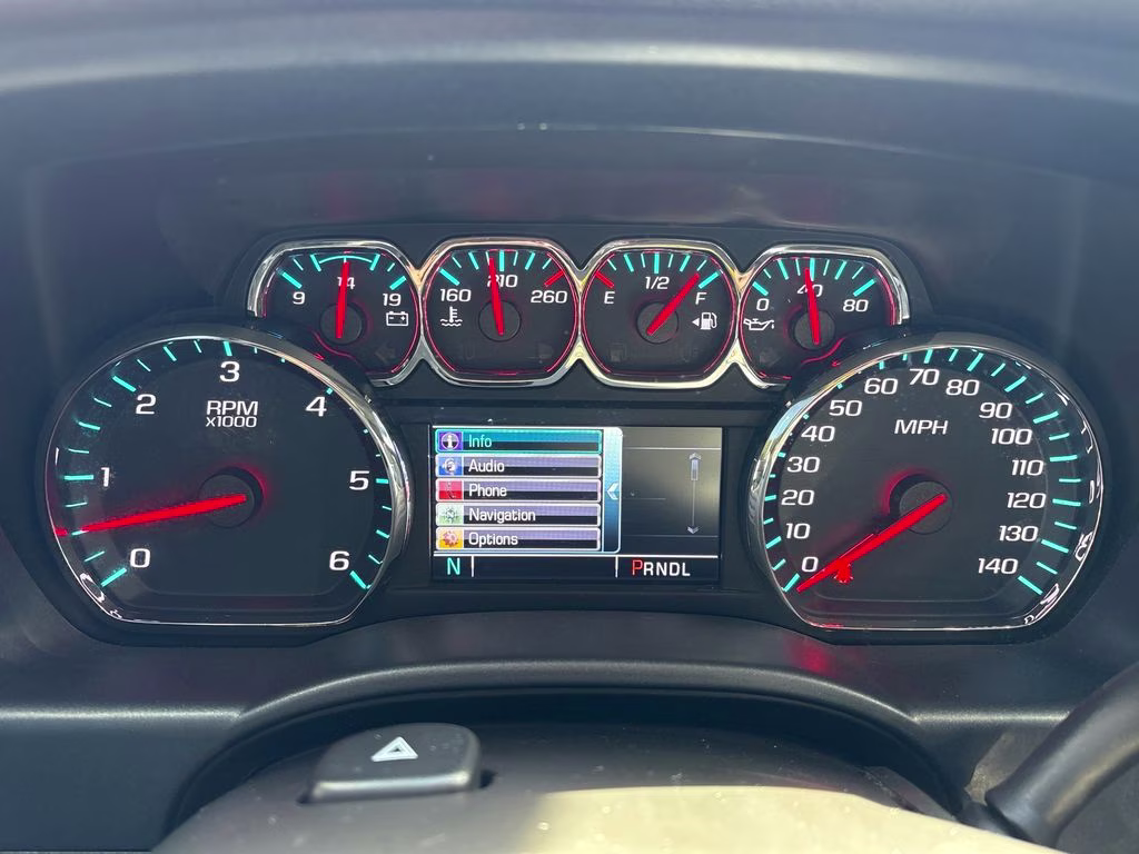 2018 Summit White Chevrolet Silverado 1500 LTZ 4X4 Truck