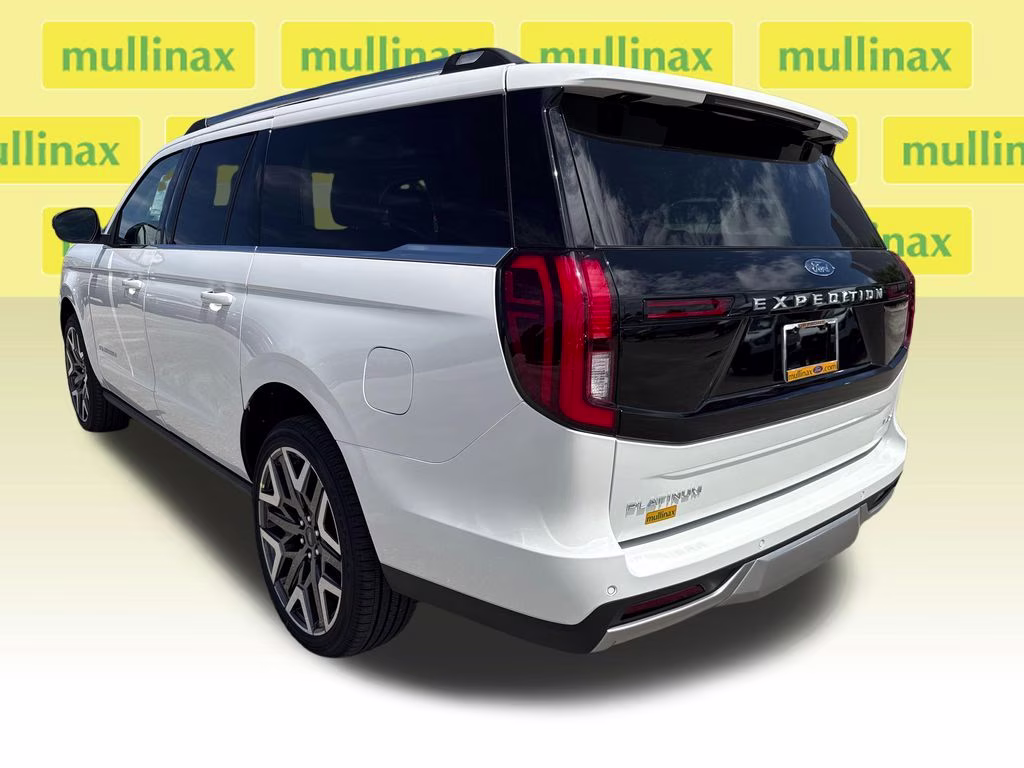 2026 Star White Metallic Tri-Coat Ford Expedition Max Platinum 4X4 SUV