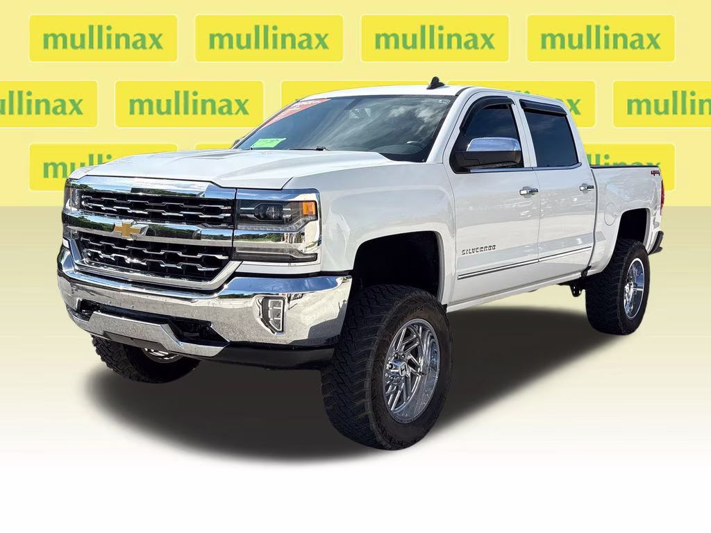 2018 Summit White Chevrolet Silverado 1500 LTZ 4X4 Truck