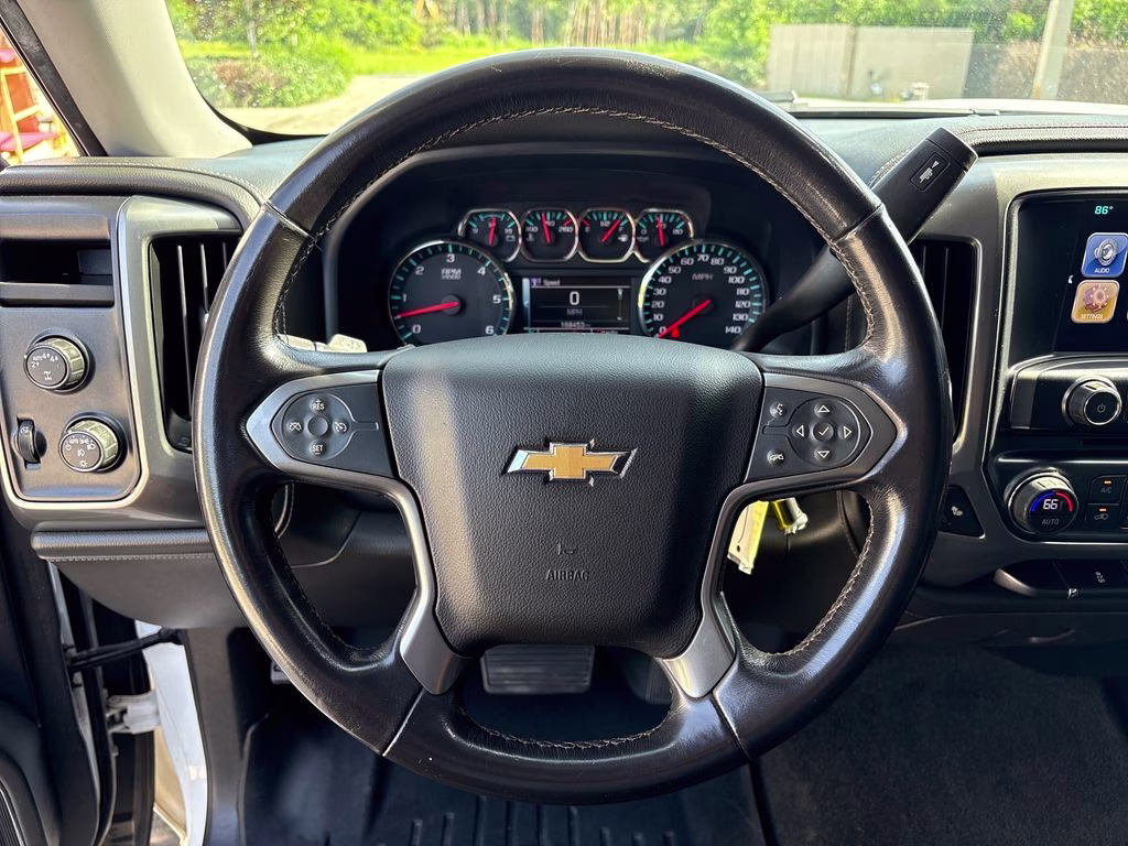 2018 Summit White Chevrolet Silverado 1500 LTZ 4X4 Truck